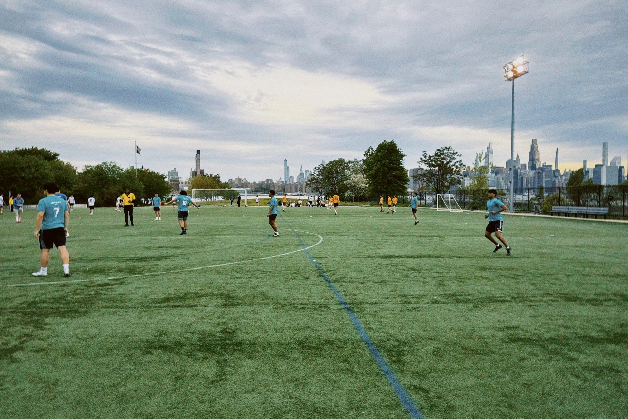 NY Fanaticos training session